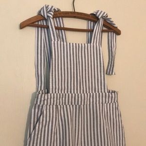 Forever 21 Stripe Jumpsuit Small